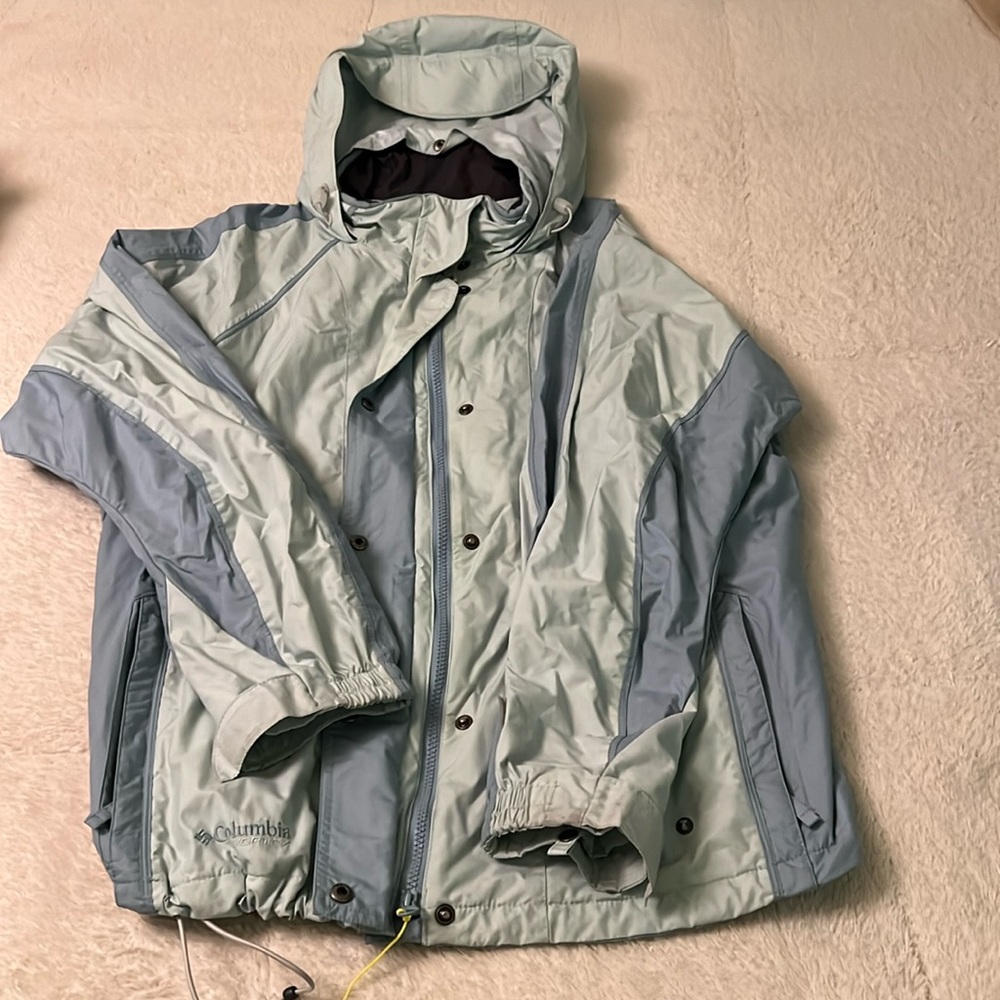 Columbia Sportswear Company XL Vertex blue snow jacket